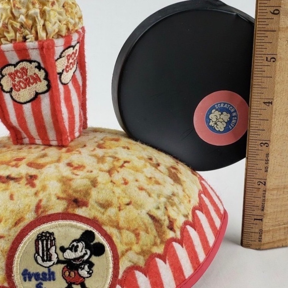 Disney Parks Mickey Mouse Popcorn Scratch N Sniff Ear Hat One Size S535-6287-3 - Picture 8 of 8